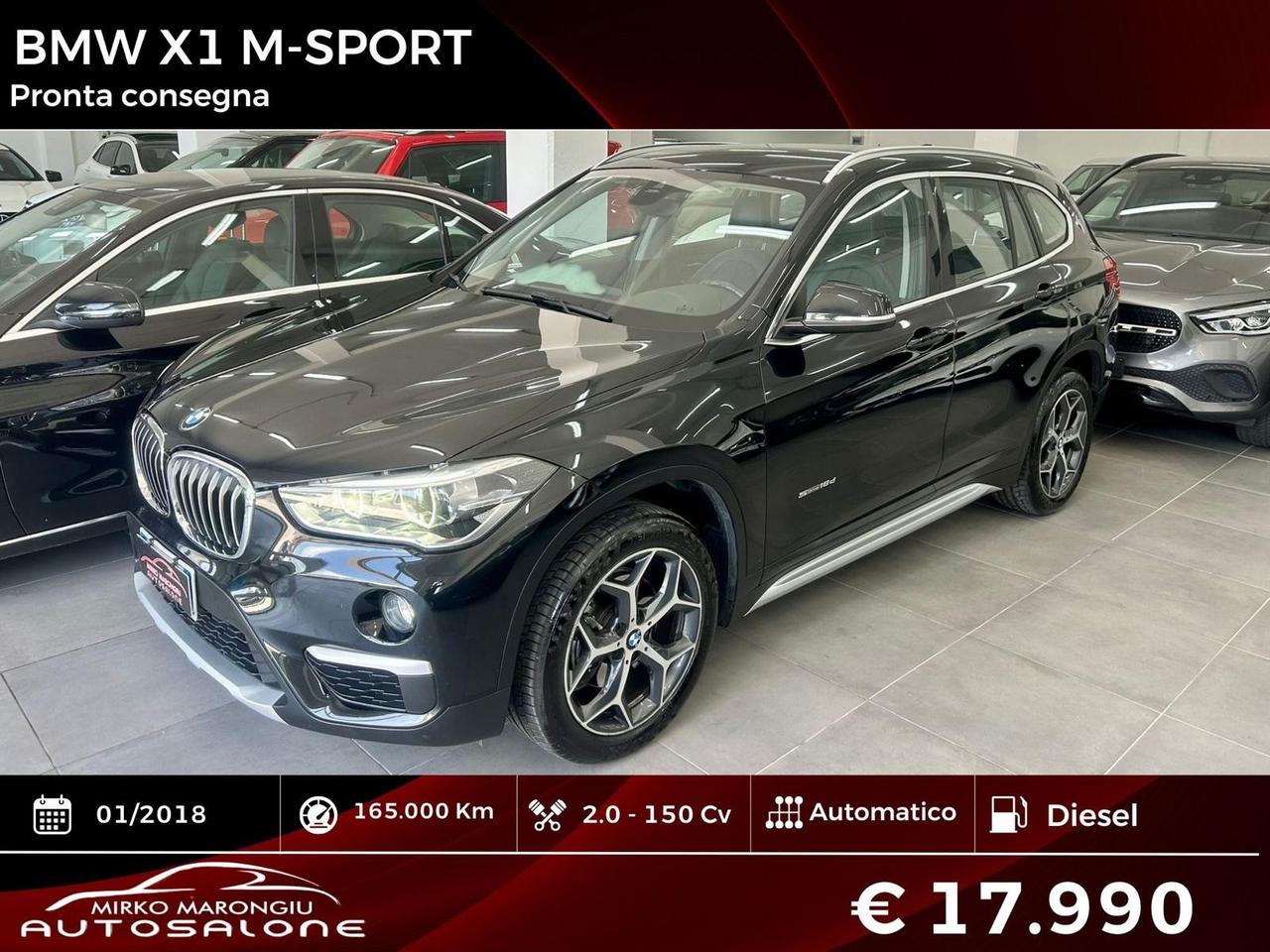 Bmw X1 sDrive18d Msport FINANZIABILE
