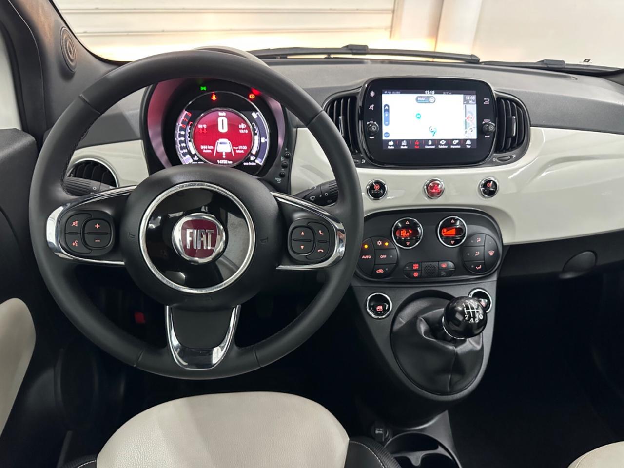 Fiat 500 Hybrid Dolcevita Tetto/navi/TFT