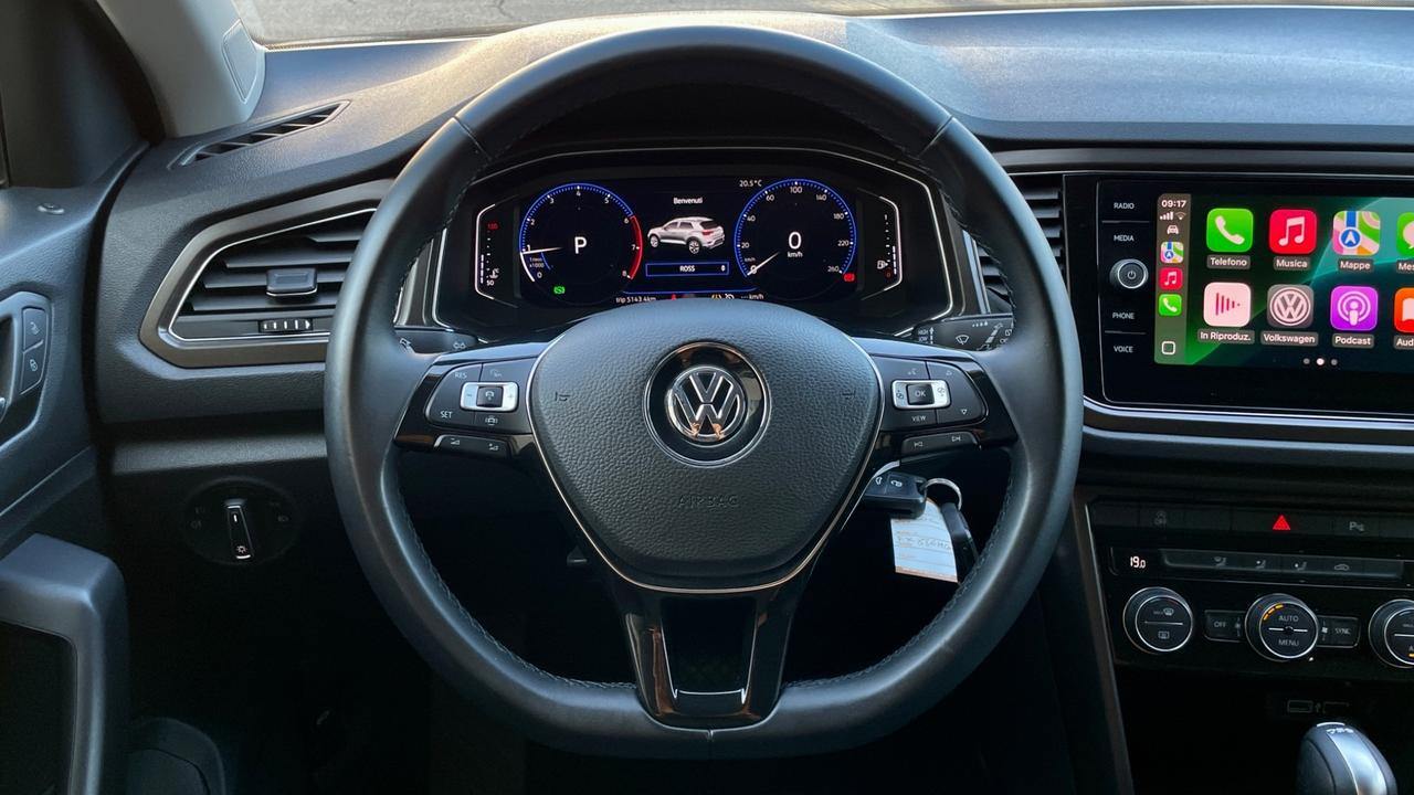 VOLKSWAGEN T-ROC 1.5 TSI ADVANCED BLUEMOTION TECHNOLOGY 150CV - CARPLAY