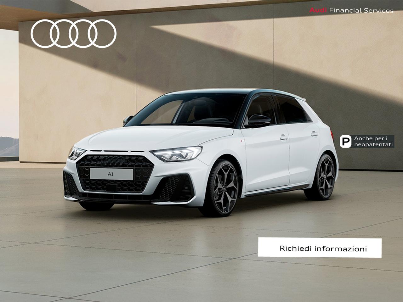 Audi A1 sportback 35 1.5 tfsi identity black s-tronic