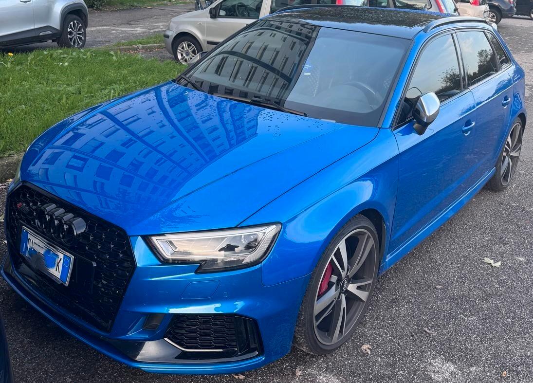 Audi RS3 Sportback 2.5 TFSi 400CV quattro S-tronic Uff Ital