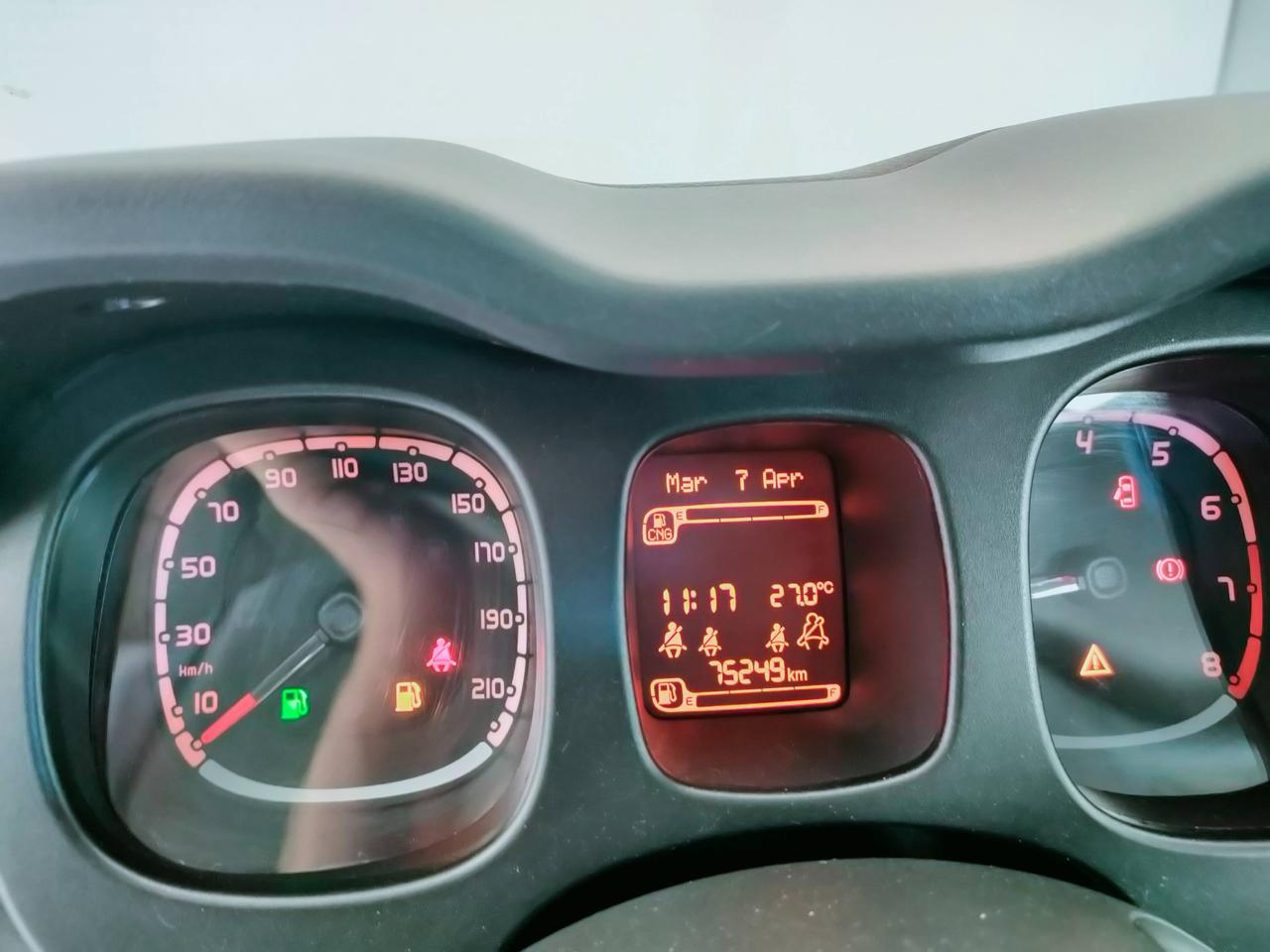 FIAT Panda III 2016 - Panda 0.9 t.air t. natural power Easy 80cv