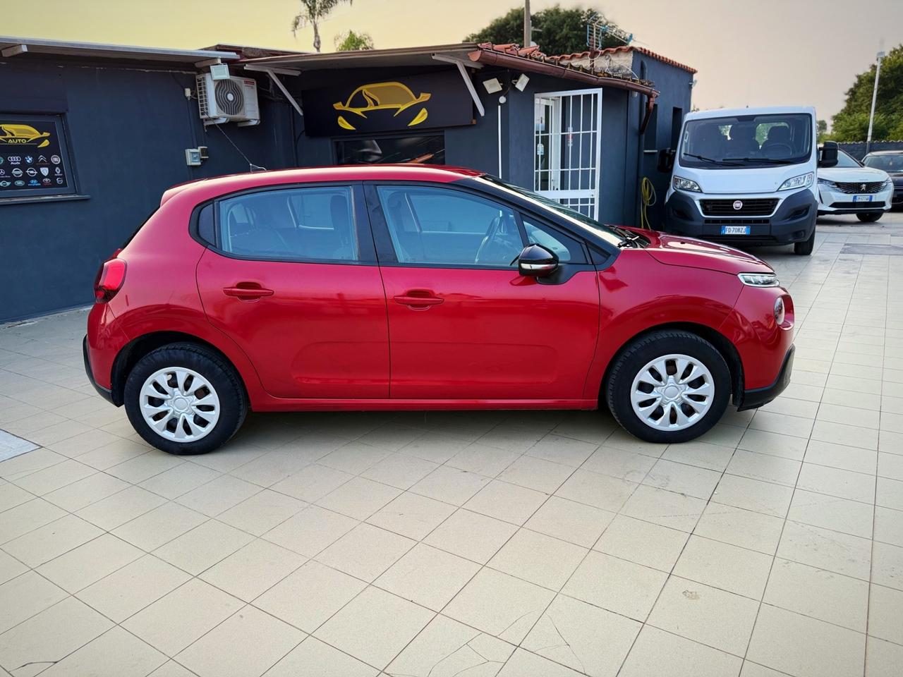 Citroen C3 BlueHDi 100 S&S Van Feel 4 Posti Unico Proprietario Garanzia 12 Mesi