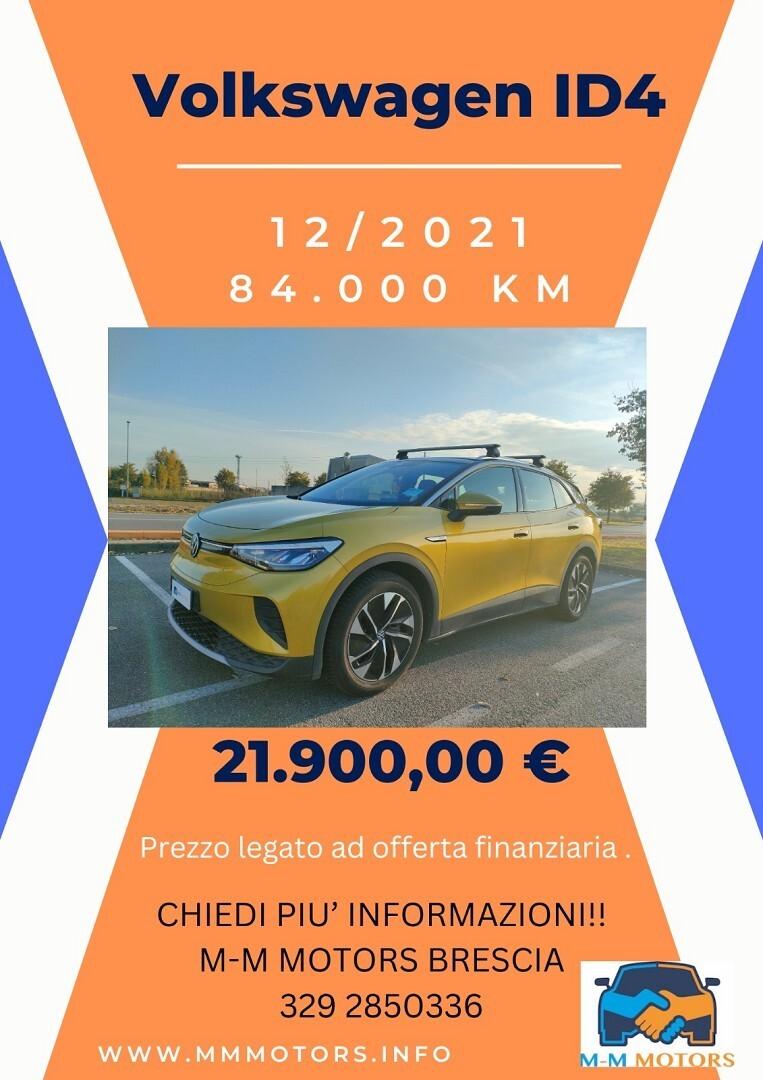 VOLKSWAGEN ID.4 Pro Performance 150 kw ProM-Mo