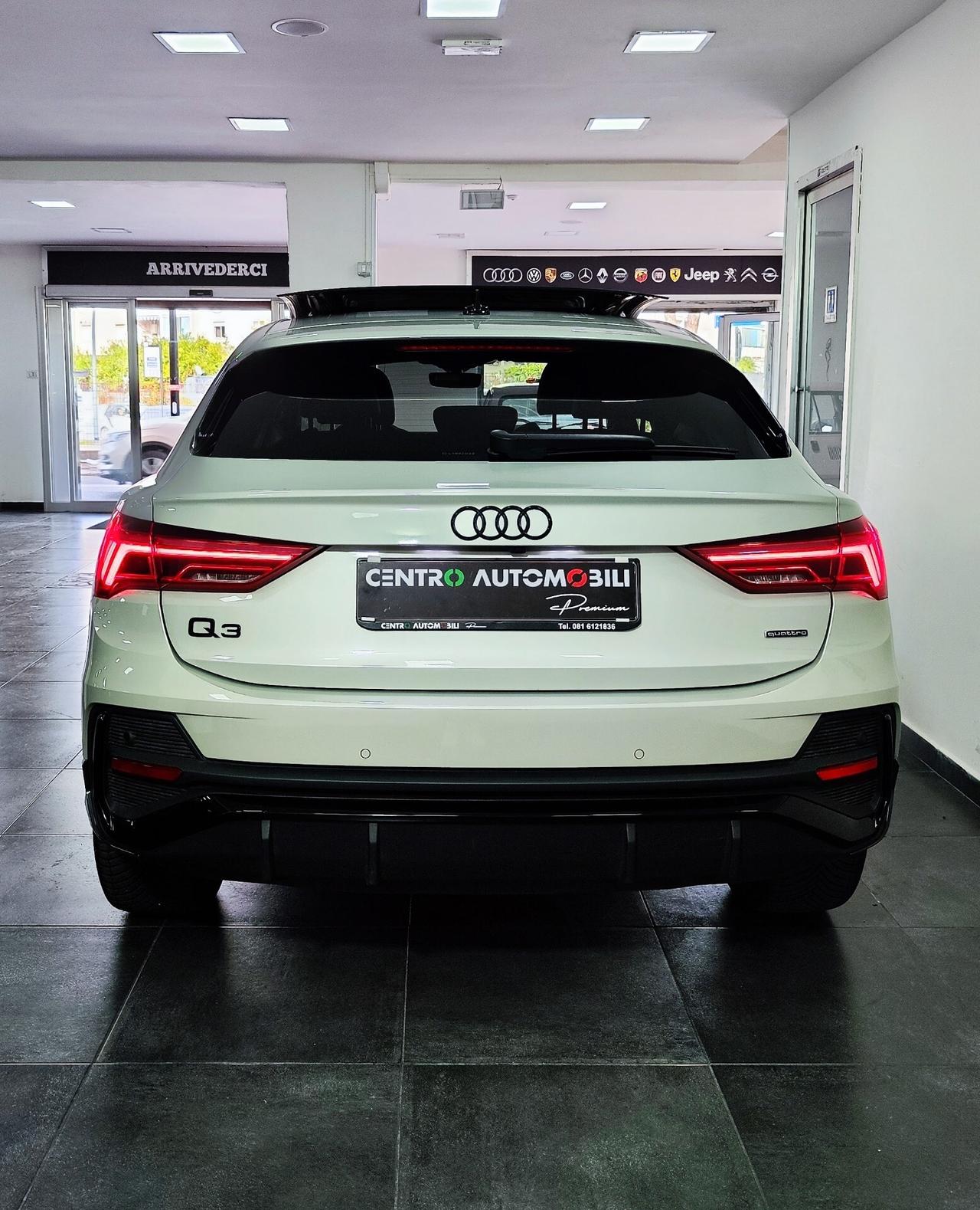 Audi Q3 SPB 40 TDI 190cv S tronic S line Tetto Matrix Black