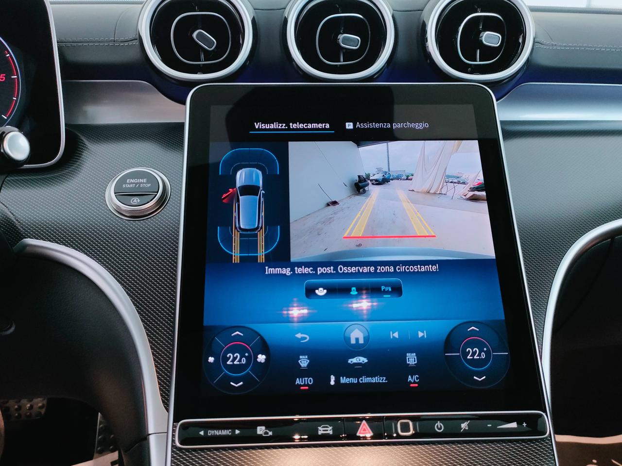 Mercedes-Benz Classe C-S206 SW 2021 - C SW 220 d mhev AMG Line Advanced Plus 4matic 200cv auto