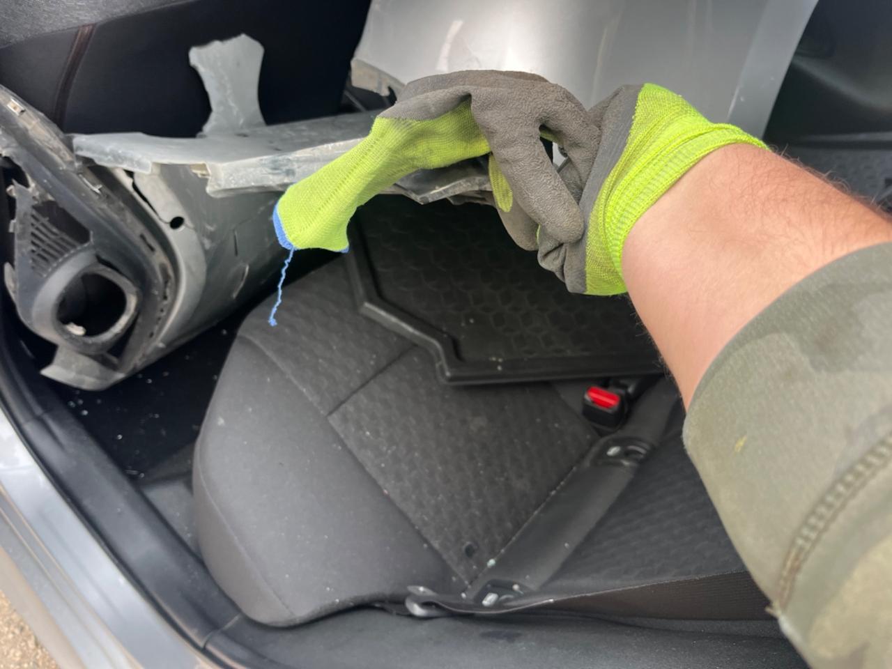 Toyota Yaris 1.0 5 porte 2022 sinistrata