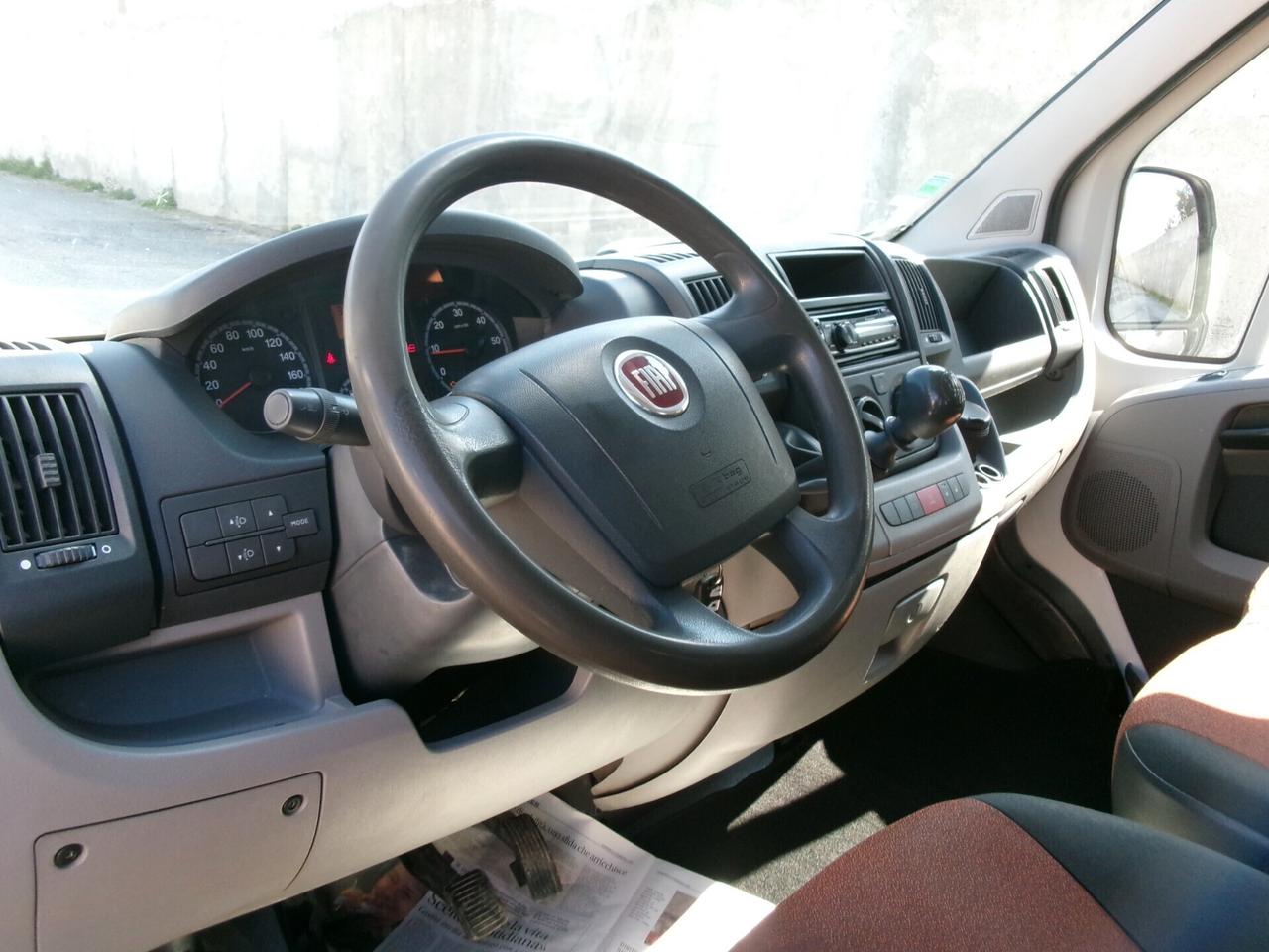Fiat Ducato DOPPIA GABBINA 7 POSTI CASSONE FISSO