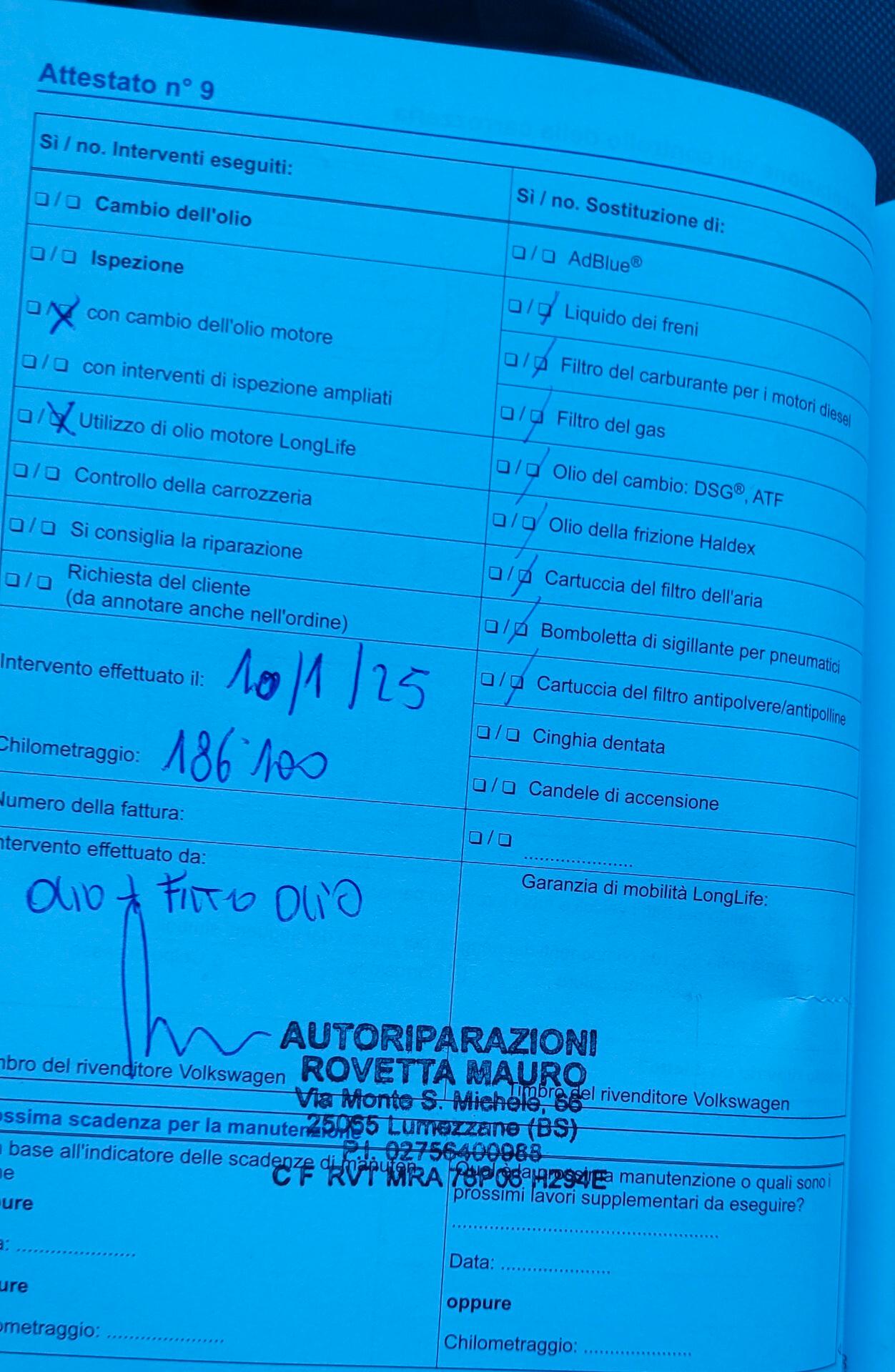 Volkswagen Golf 1.6 TDI 5p. NON TRATTABILE..NO GARANZIA..