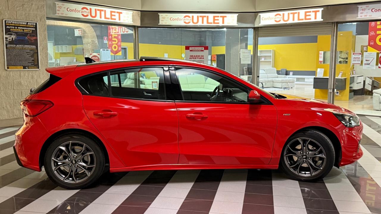 Ford Focus 1.0 EcoBoost Hybrid 125 CV ST-Line 2021 TETTO