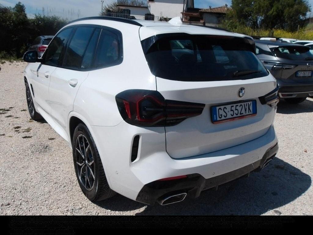 BMW X3 18D 150CV STEPTRONIC 48V S-DRIVE MSPORT ( FARI LED - BMW DIGITAL COCKPIT - PELLE - CLIMA TRIZONA - NAVI - MIRROR - PARK ASSISTANT - CERCHI 18 )