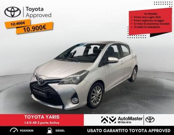 Toyota Yaris 1.4 D-4D 5 porte Active