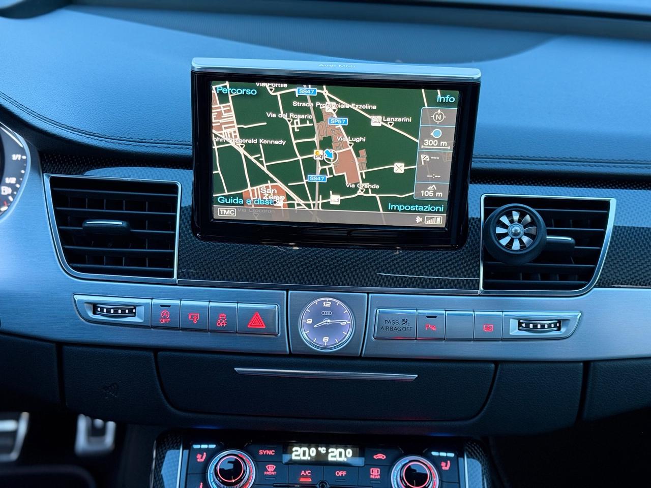 Audi S8 4.0 V8T BITURBO - FULL OPT - TAGLIANDATA -