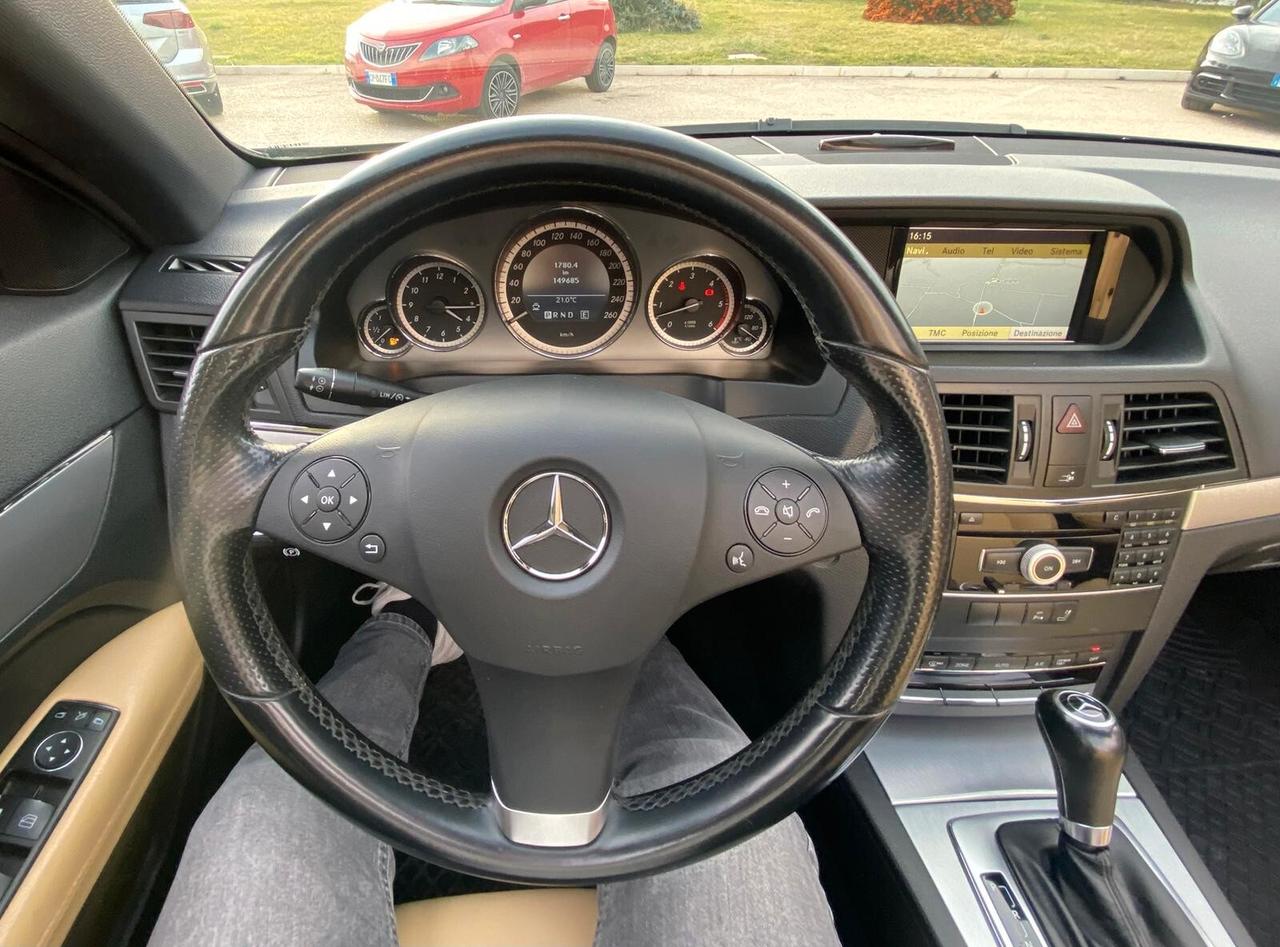 Mercedes-benz E 350 CDI Cabrio BlueEFFICIENCY Avantgarde