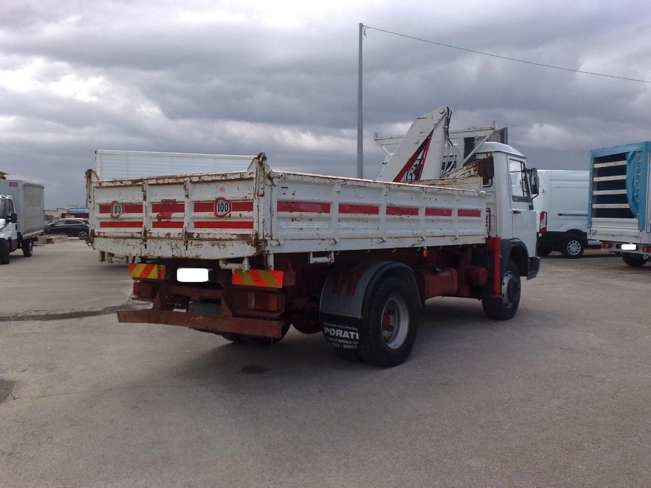 Iveco 109.14 RIBALTABILE + GRU' - 1986