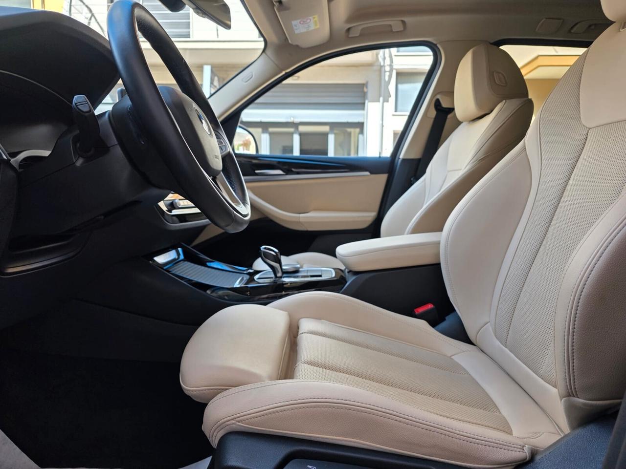 Bmw X3 2.0 190 Cv X-Drive 48 V Mhev+Pelle Totale+Retrocamera...