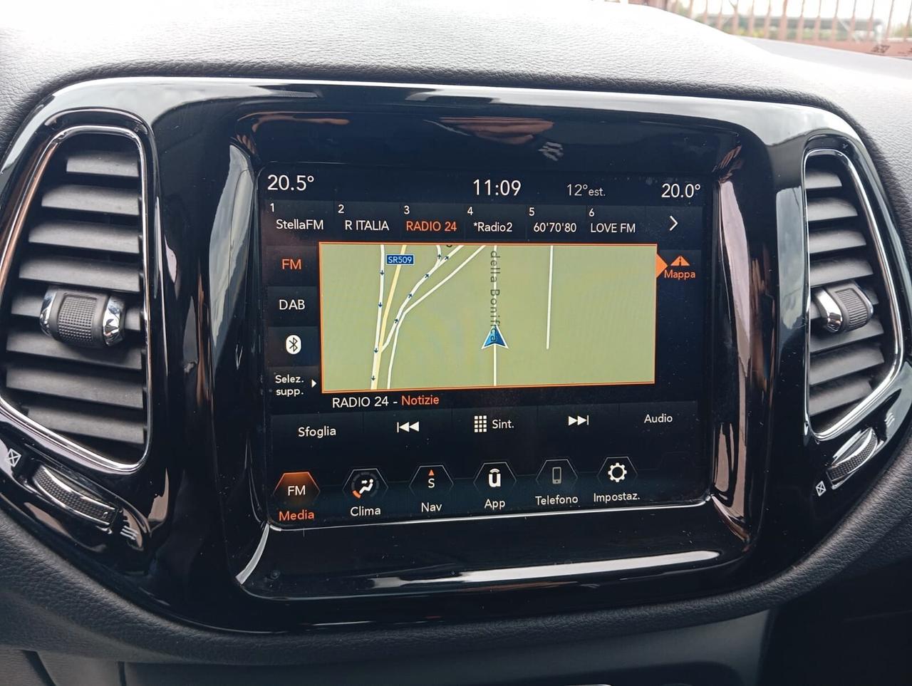 Compass 1.6 Mjt LIMITED KM CERTIFICATI