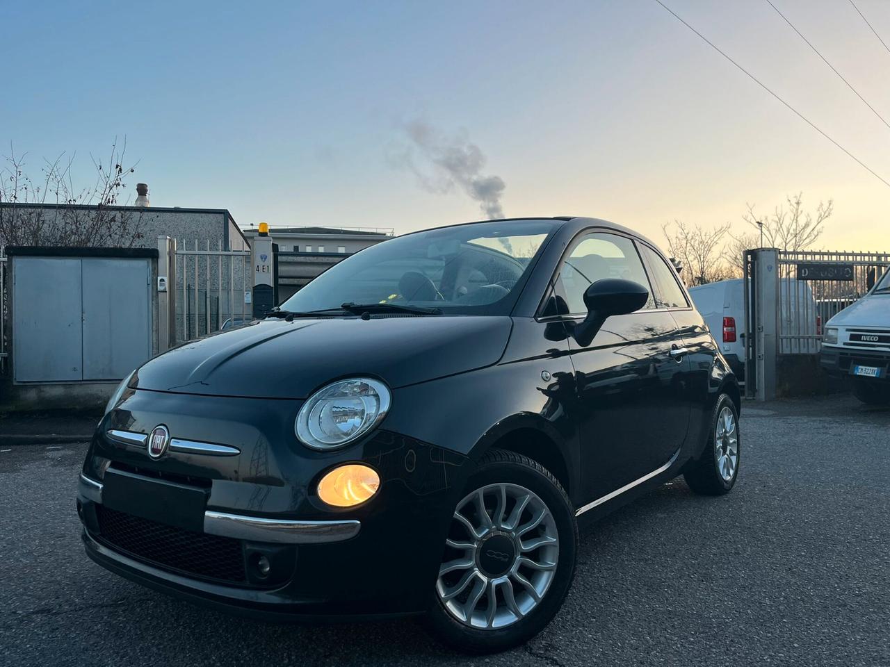 Fiat 500C 1200 CABRIO TOTAL BLACK