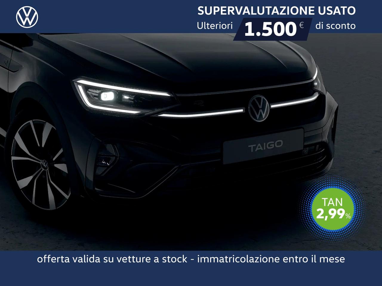 Volkswagen Taigo 1.0 tsi r-line plus 115cv