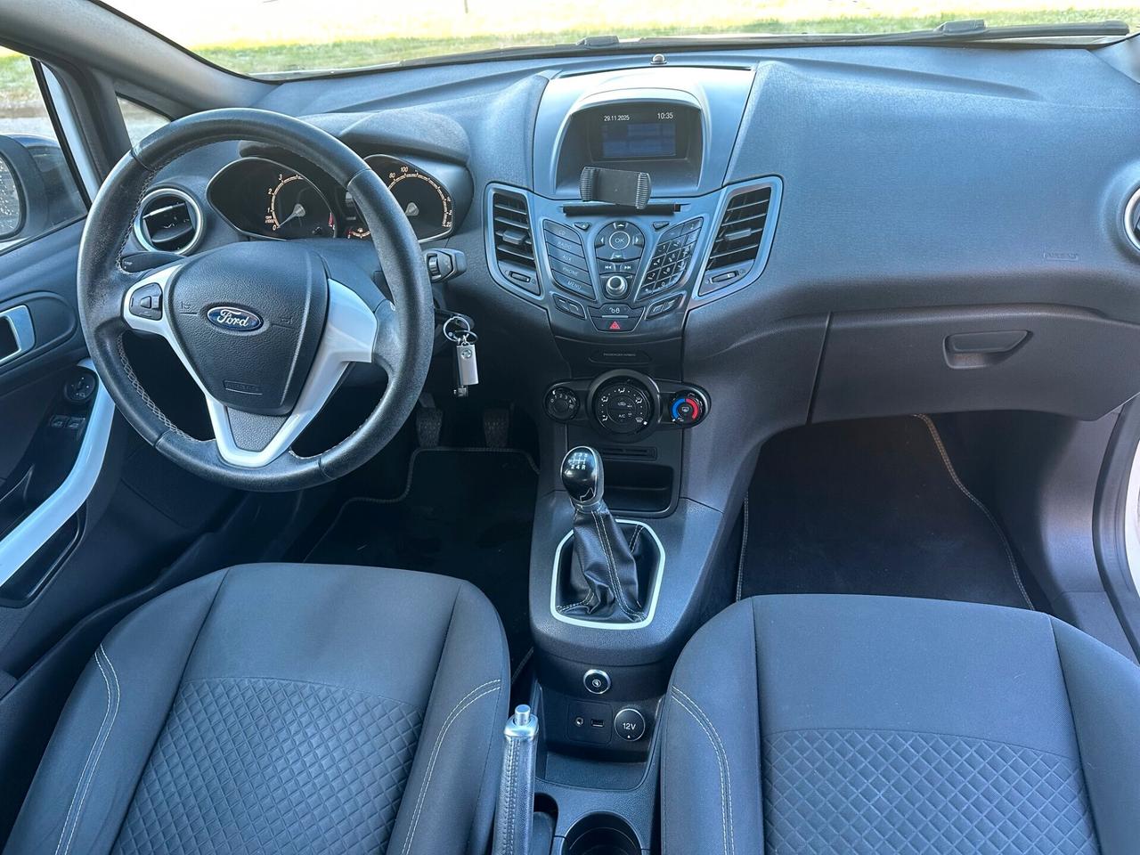 Ford Fiesta 1.4 3 porte Bz.- GPL Black & White Edition ok neo patentati