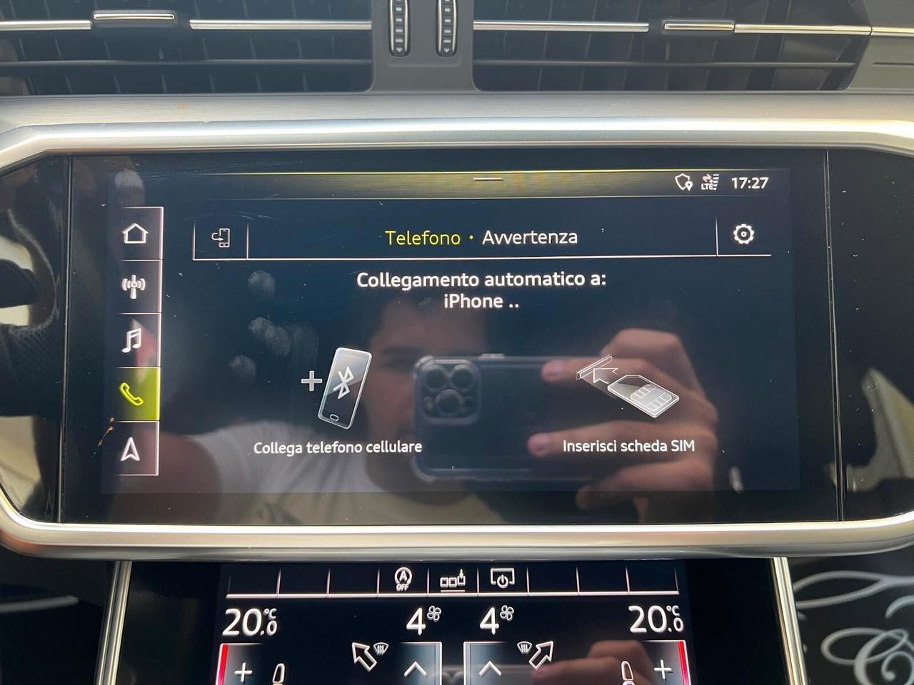 AUDI S6 AVANT 3.0 TDI MHEV 349CV QUATTRO ALCANTARA NAVI CAM360° ANNO 2020