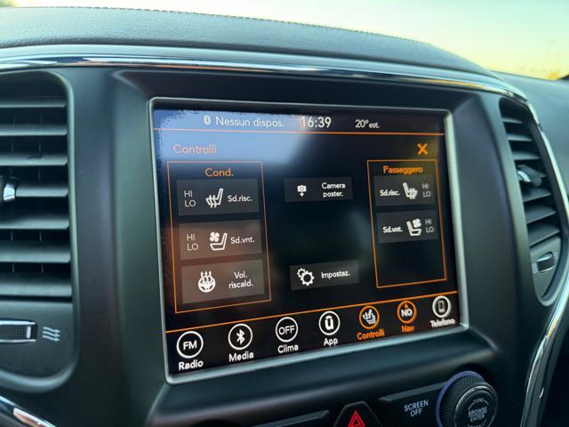 JEEP Grand Cherokee 3.0V6 MJET 250CV OVERLAND TETTO+PELLE+SEDRISC+VENT