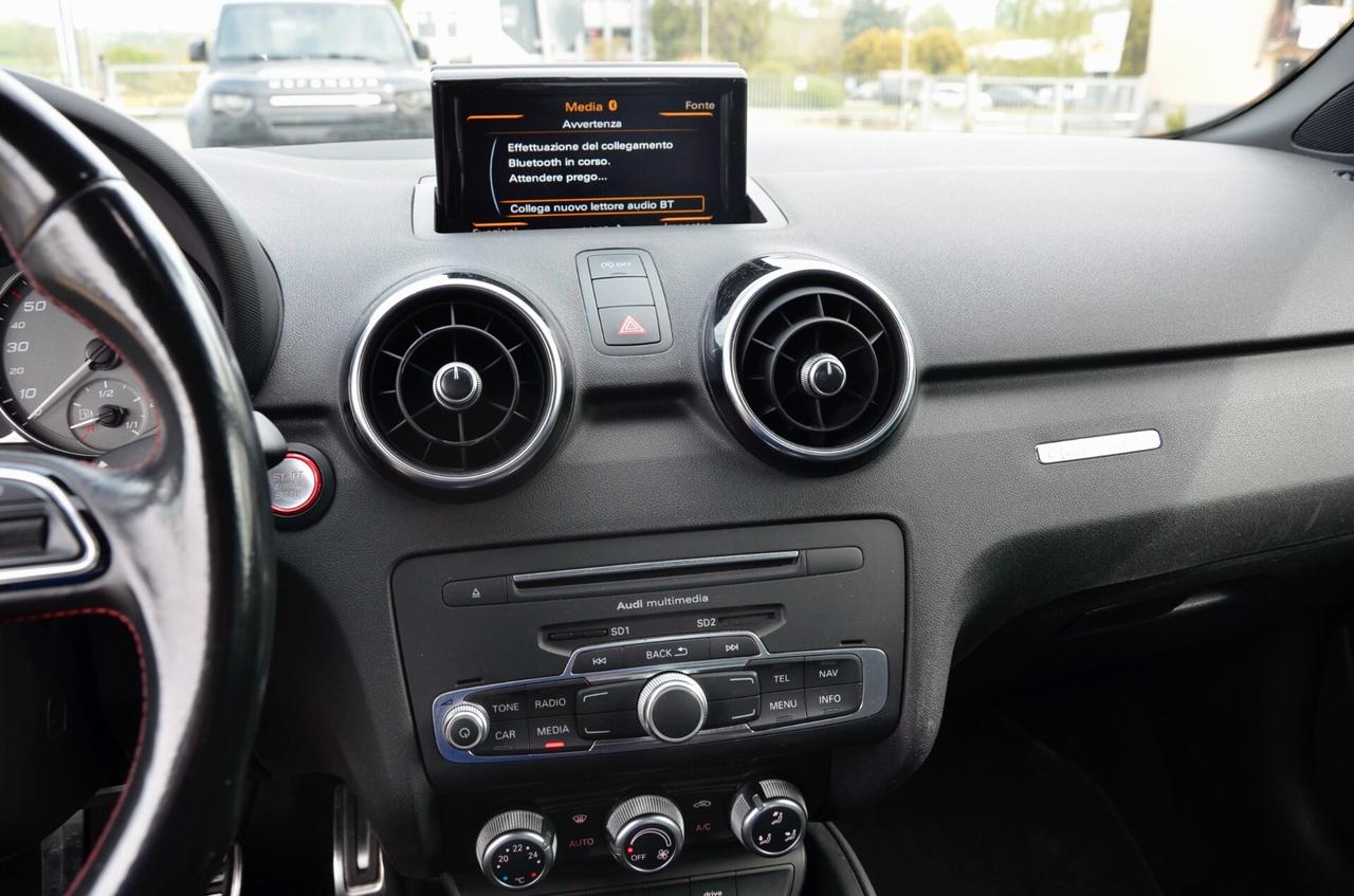 AUDI S1 SPORTBACK 2.0 TFSI QUATTRO 231cv 5p, UFF ITALIANA, KEYLESS, XENO, SEDILI IN PELLE, 18", PERMUTE