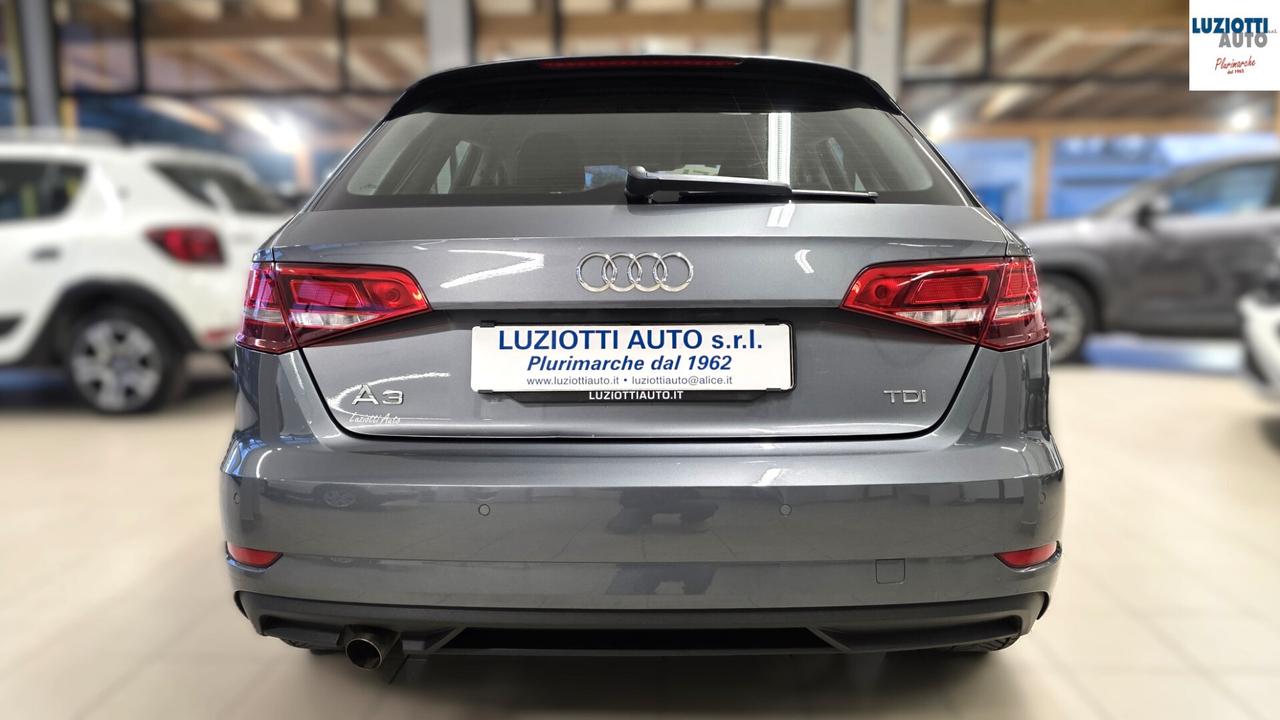 Audi A3 SPORTBACK 1.6 TDI BUSINESS - UNICO PR.