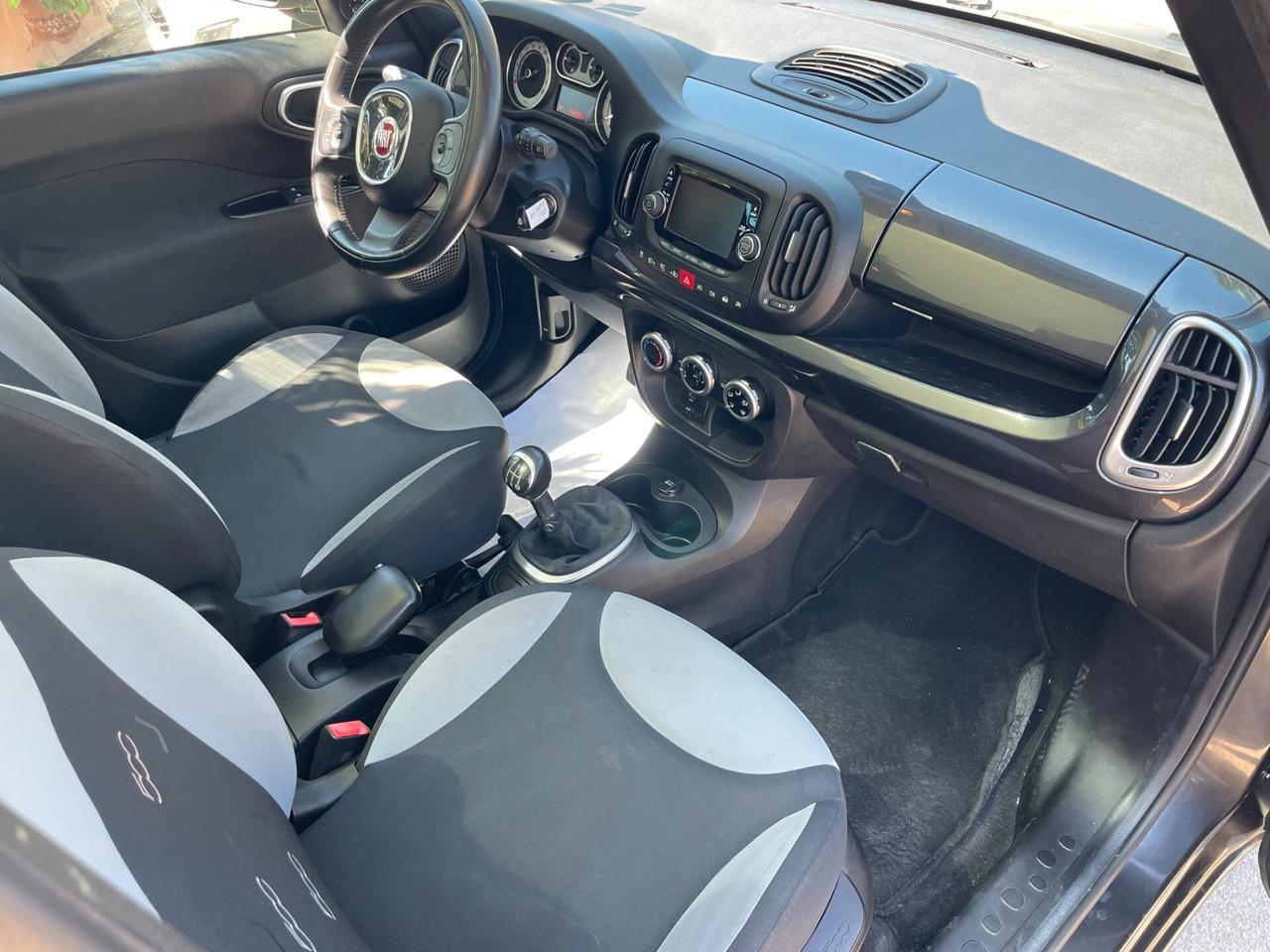 Fiat 500L 1.3 MJT 85 CV Panoramic LOUNGE TETTO BIANCO NEOPATENTATI TAGLIANDATA