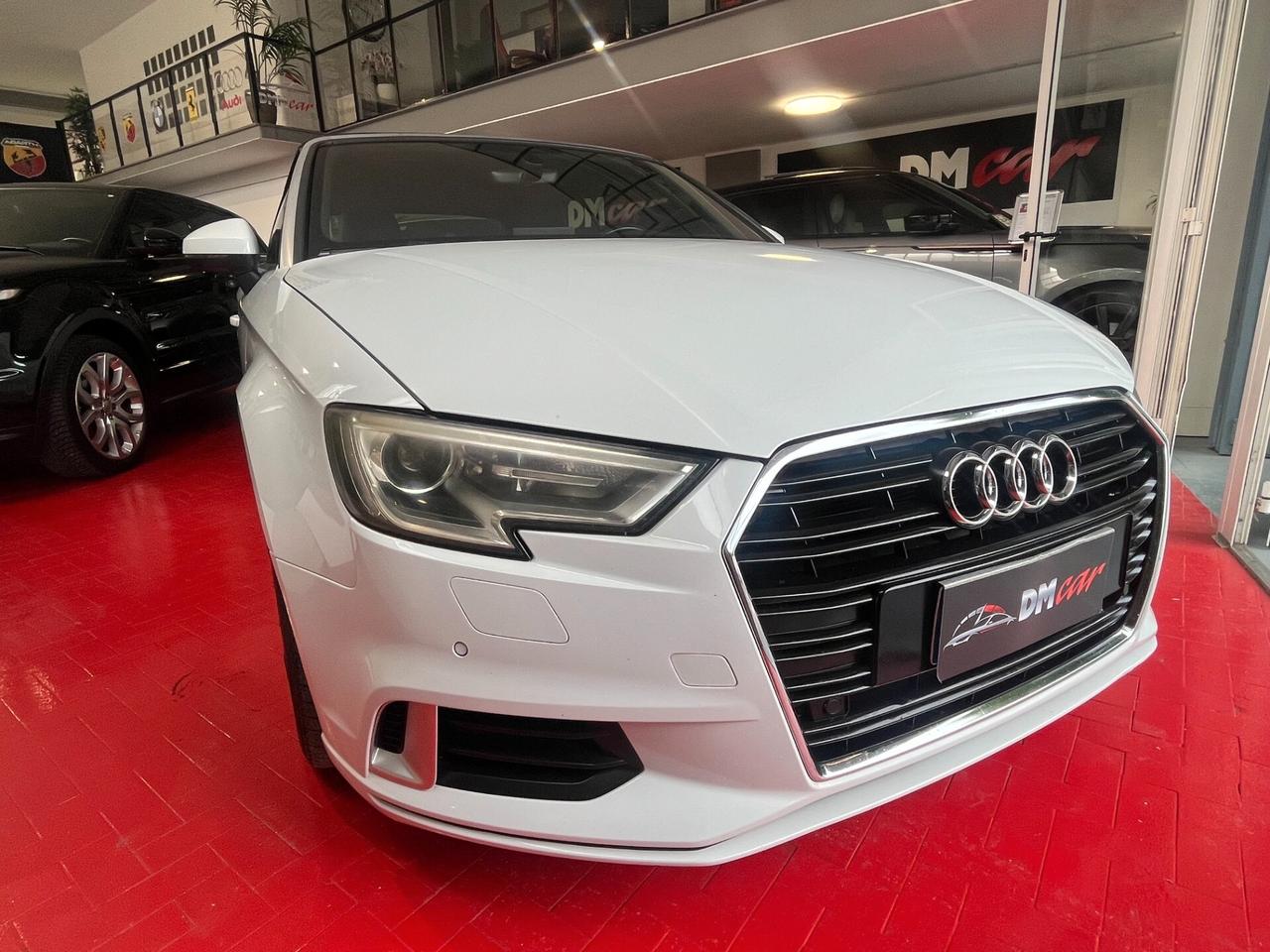 AUDI A3 CABRIO 1.6 TDI 116 CV SPORT NAVI CERCHI DA 18 CAMBIO 6 SPEED KM CERTIFICATI LUCI AMBIENTE OK NEOPATENTATI