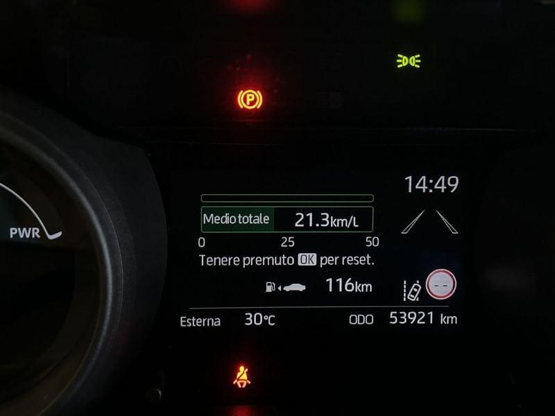 Toyota Yaris 1.5 Hybrid 5 porte Trend AREA C FREE