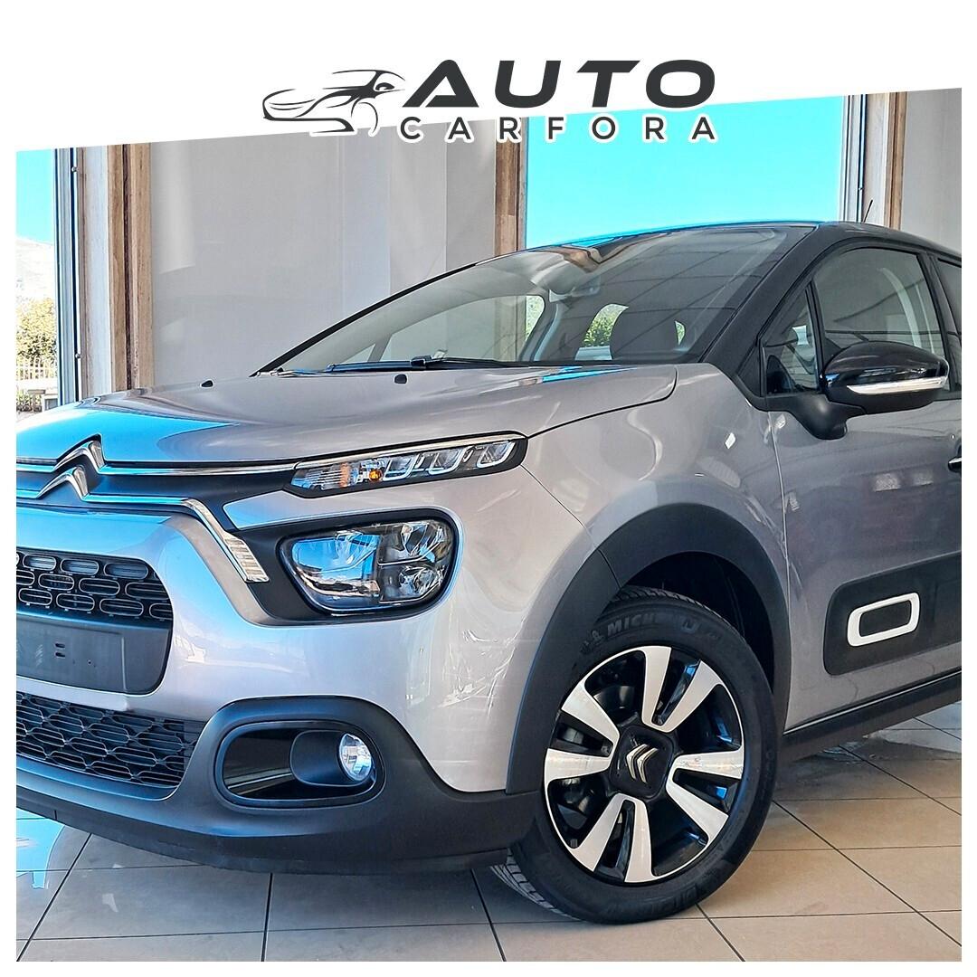 Citroen C3 Citroen C3 BlueHDi 100 S&S Shine Pack con sensori di parcheggio
