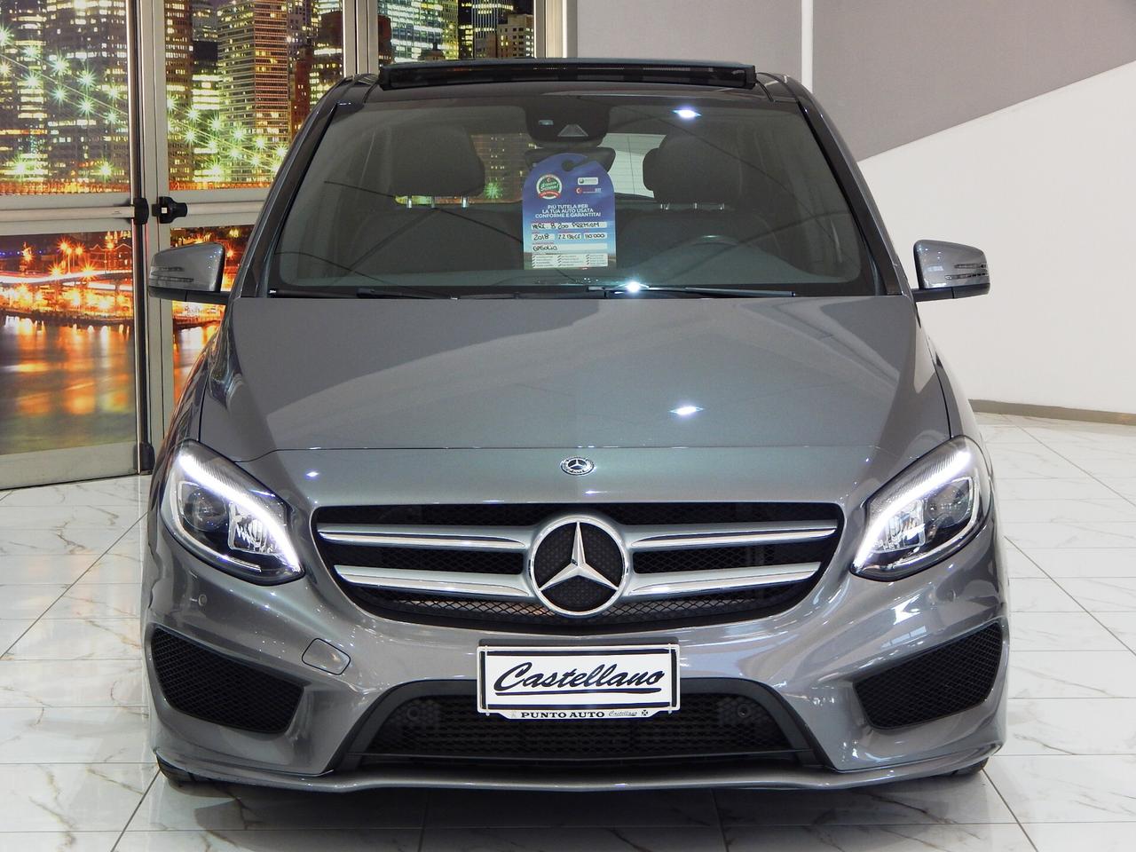 Mercedes-Benz B 200 d Premium Aut. TETTO-NAVI-PELLE-PARK-XENON-KAMERA