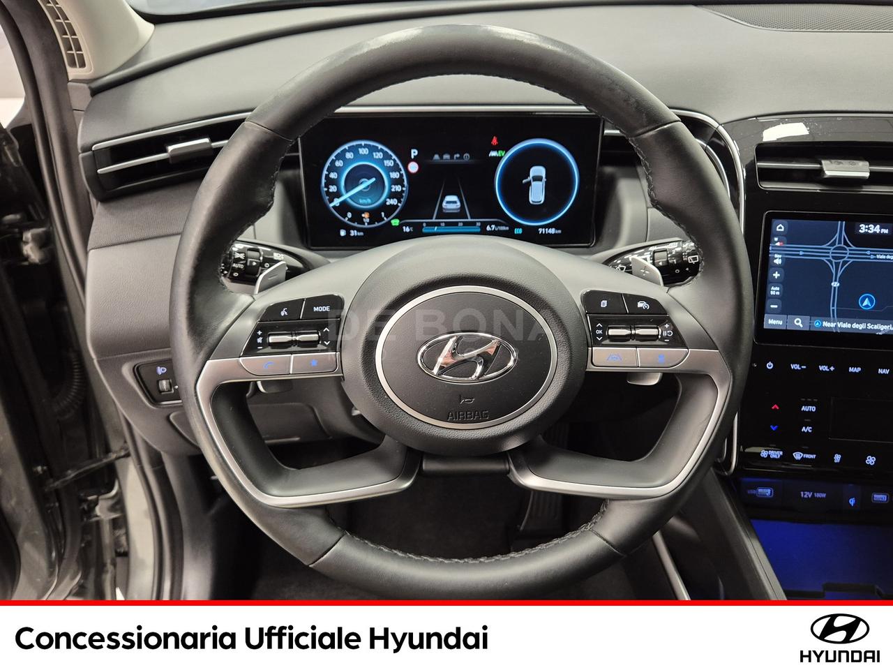 Hyundai Tucson 1.6 hev exellence 2wd auto