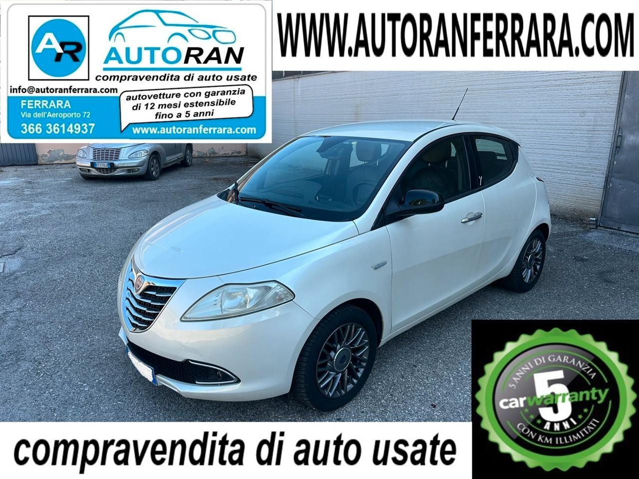 Lancia Ypsilon 1.2 69 CV 5 porte GPL Ecochic Platinum