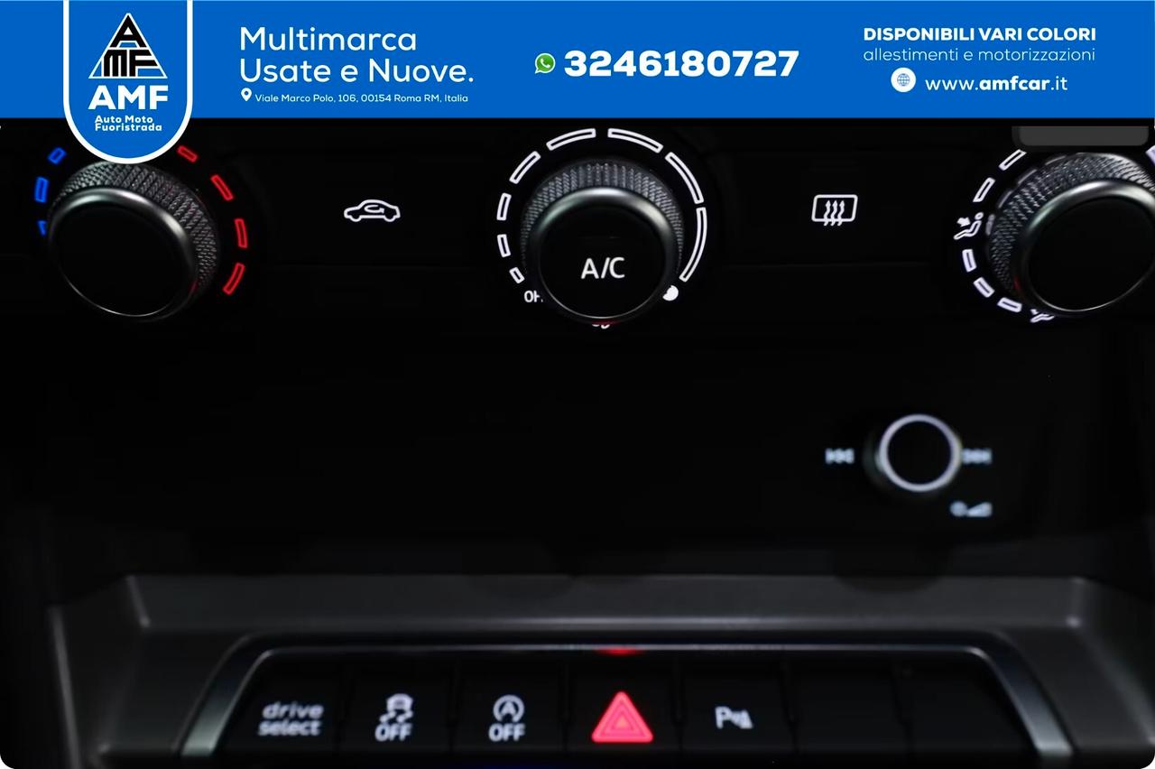 Audi Q3 Sportback 35 TDI S LINE luci ambiente