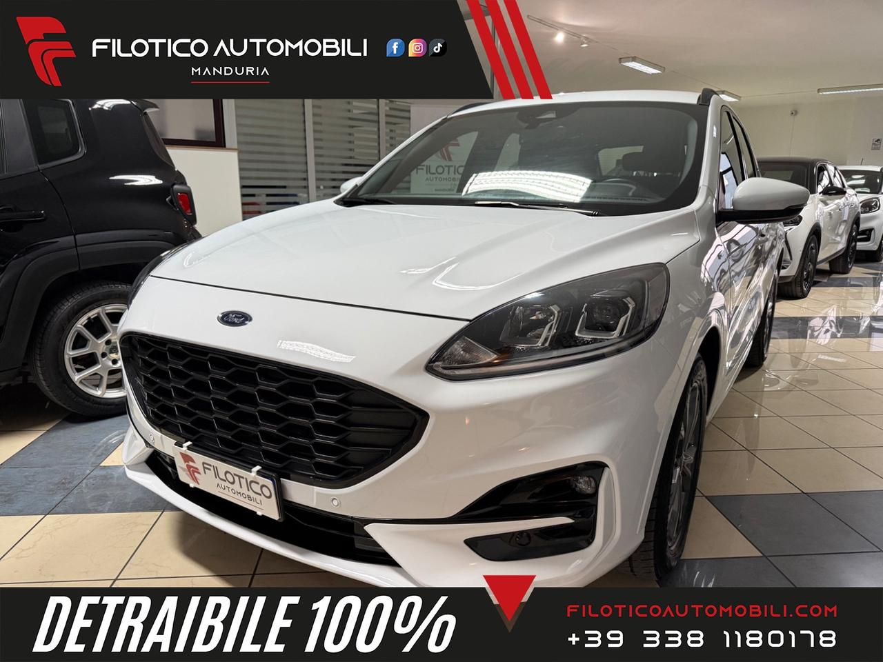 FORD Kuga 1.5 EcoBlue 120 CV aut. AUTOCARRO ST-Line 2WD DIESEL AUTOCARRO N1 DETRAIBILE