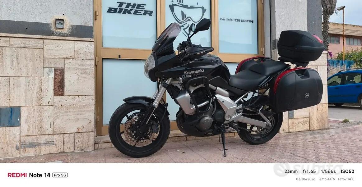 Kawasaki Versys 650 Tris valigie