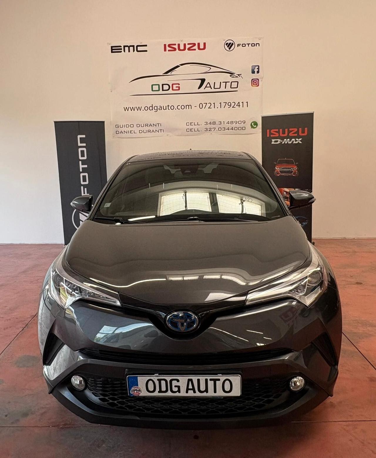 TOYOTA C-HR HYBRID benz. Elettrica 1.8 CV 98 Km 67 632 garanzia 12 mesi