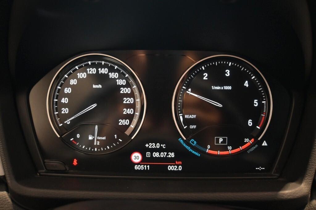 BMW X1 16D 115CV STEPTRONIC S-DRIVE BUSINESS ADVANTAGE ( CRUISE - NAVI - PARK ASSISTANT )