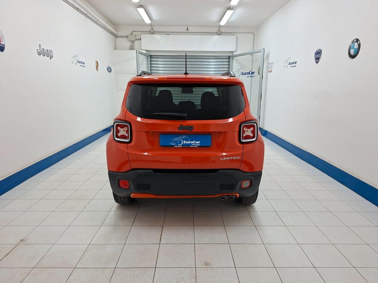 Jeep Renegade 1.6 Mjt 120cv Limited Omaha Orange