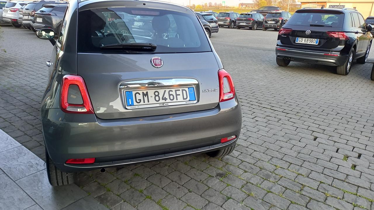 Fiat 500 1.0 Hybrid Club 70 cv