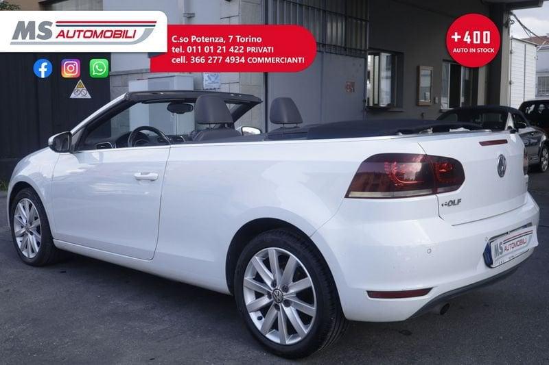 Volkswagen Golf Volkswagen Golf Cabriolet 1.6 TDI Unicoproprietario