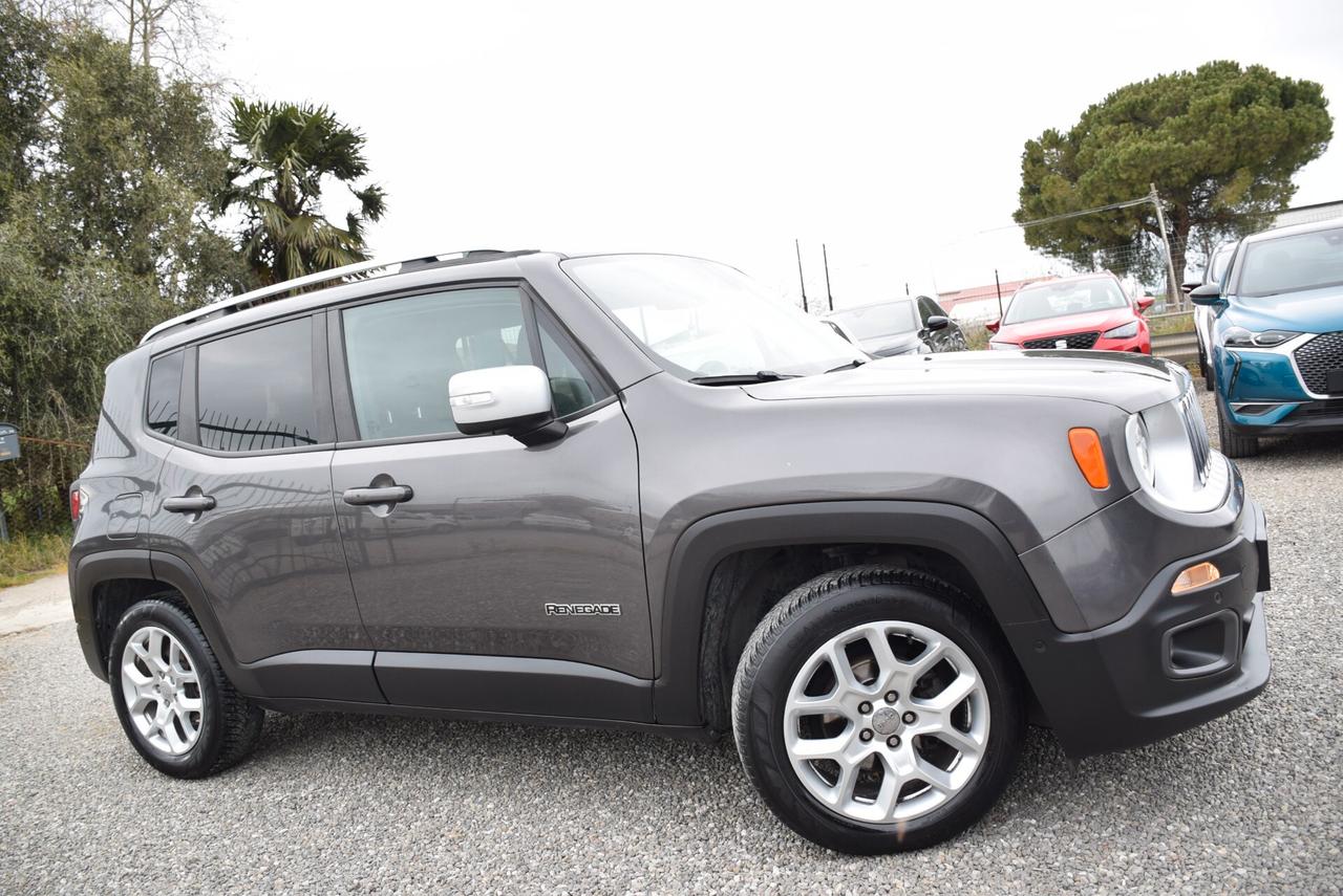 Jeep Renegade 1.6Mjt 120CV Limited NAVI ADAS SENSORI CRUISE BT OK NEOPATENTATI