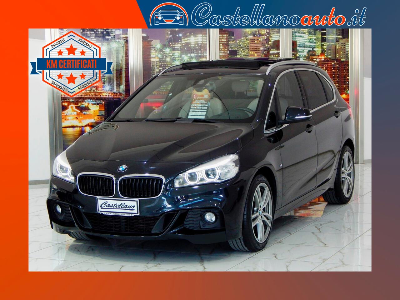 BMW 220 d Active Tourer xdrive MSport TETTO-NAVI-PELLE-LED