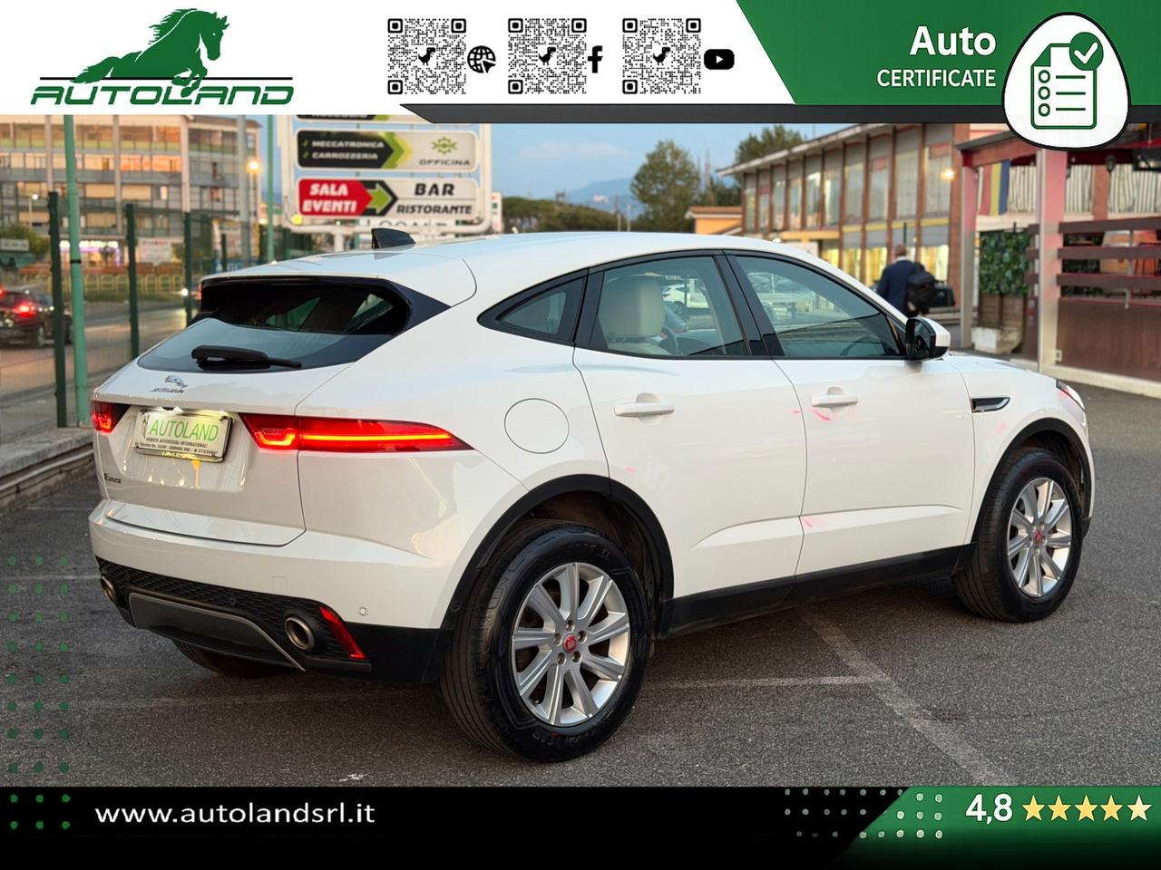 Jaguar E-Pace 2.0 i4 S awd 200cv Servive Jaguar Garanzia fino 36