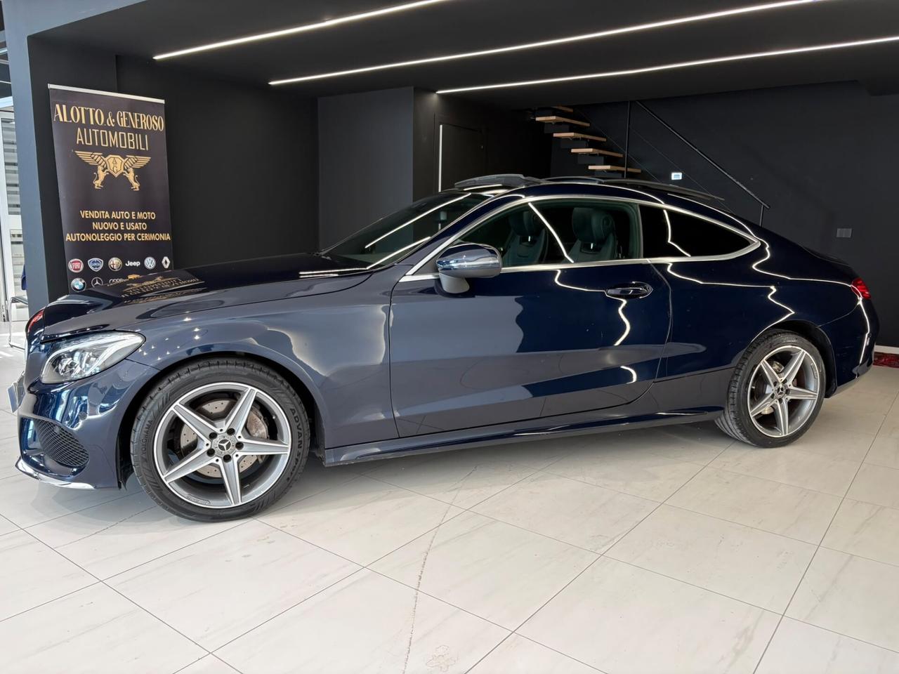 MERCEDES C 220D 4Matic Coupé AMG Premium TETTO