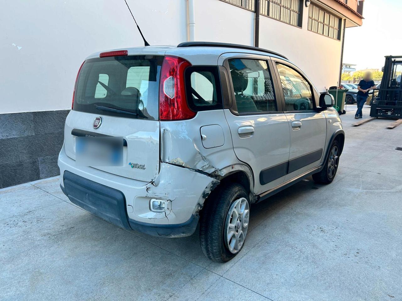 Fiat Panda 0.9 T.Air Metano - 2014 Incidentata