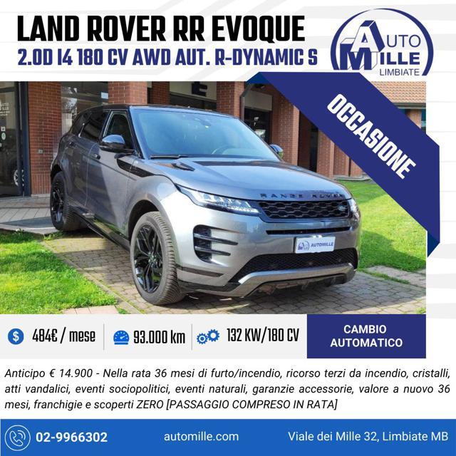 LAND ROVER Range Rover Evoque 2.0D I4 180 CV AWD Auto R-Dynamic S