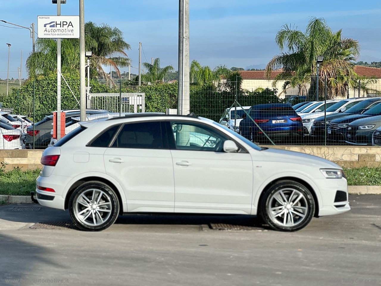 AUDI Q3 2.0 TDI 150CV QUATTRO S-LINE TETTO LED PELLE RETROCAMERA CERCHI 18